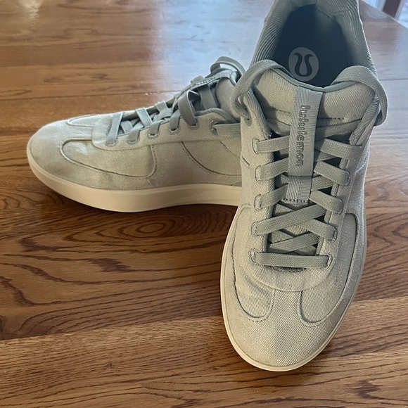 lululemon athletica Shoes - lululemon light green canvas sneakers